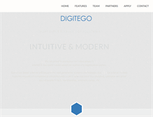 Tablet Screenshot of digitego.com